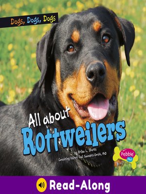 cover image of All about Rottweilers